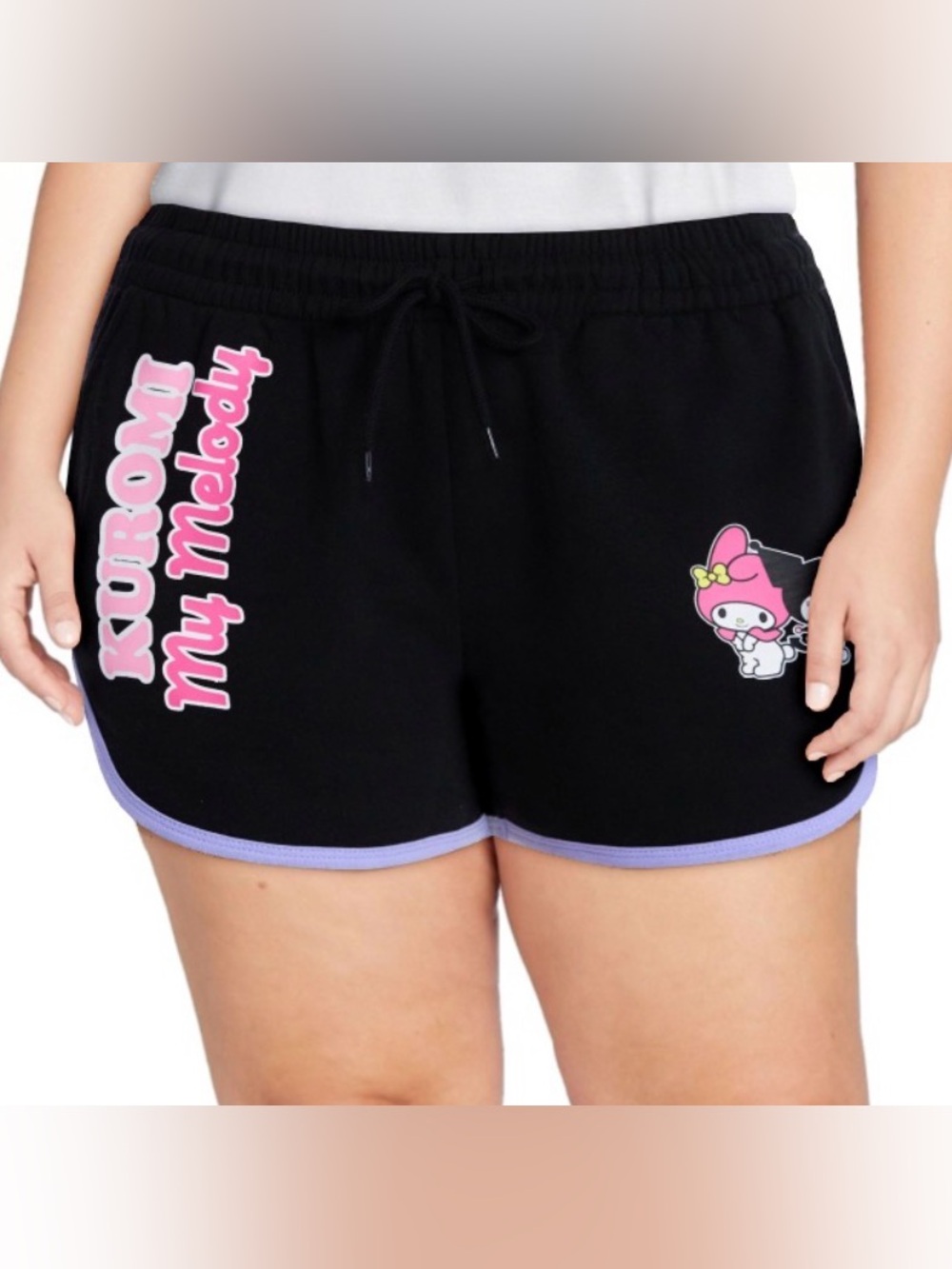 NWT hello kitty my Kuromi shorts 2XL 1292